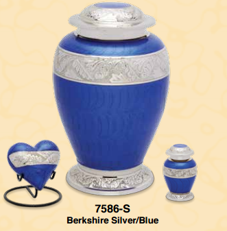 7586-S Berkshire Silver/Blue
