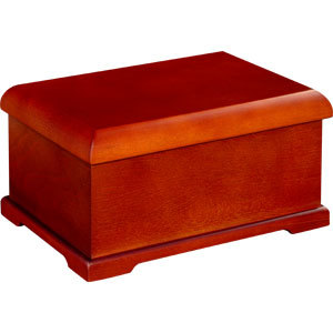The M2-LL is a memory chest delivering all of the features one could ask for in a modest size. The M2-LL is classically styled in a medium walnut finish. A memory chest is a special place for the consolidation and care of your most cherished memories. The M2-LL is suitable for documents roughly 4" x 6" in size, mementos of various sizes and pictures, even the framing of a favorite picture right in the lid.

Specifications: 
Timeless Classic Design
Fully Lined
Hand Crafted
Hand Rubbed
Personalizable via all levels of our laser engraving.
4" x 6" Picture Frame in Lid.
Multiple Locations for Storage of Keepsakes and Mementos.
Partitioned Areas Will Accomidate VHS and 8mm Cassettes
Eight Coats of Durable Urethane

Dimensions:
  Width: 5 3⁄4"
  Height: 4 1⁄4"
  Length: 8 1⁄2"