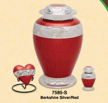 7585-S Berkshire Silver/Red