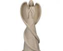 The Serenity Angel is a wholly unique urn with an emotional context unlike anything else available on the market today. 

We've utilized our cultured granite material composition to create this hand sculpted urn to provide a lasting resting place for your loved one.  Both weather and UV resistant, this urn can be used quite flexibly in terms of location.

Engravable via text engraving, we can memorialize your loved one, as well as offer miniaturized versions as keepsakes and portionals. 

Specifications: 
Captures the essence of angelic repose, providing a truly appropriate resting place
Painstakingly hand finished to replicate the sculptors original work
UV and Weather resistant, allowing interior or exterior disposition
Hand honed to produce a smooth natural granite finish
Personalizable via text laser engraving
Font choices on this item are limited to Arial, Lydian, Monotype Corsiva, Times New Roman and Windsor
Capacity of 210 Cubic Inches

Dimensions:
  Width: 9 3⁄4"
  Height: 21"
  Length: 9"
